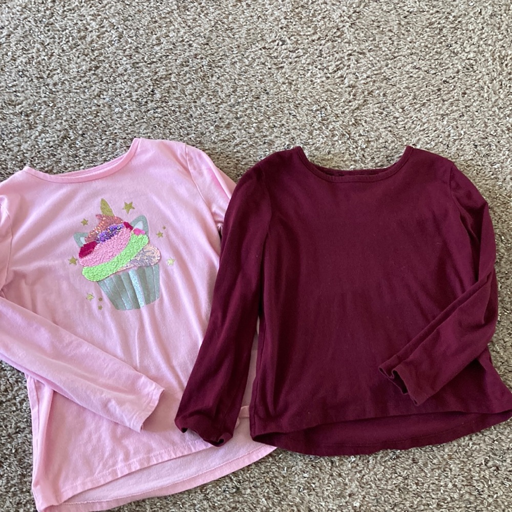 Girls long sleeve tees
